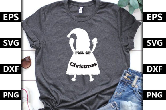 Christmas Quote SVG Design: Graphics & T-Shirt Designs