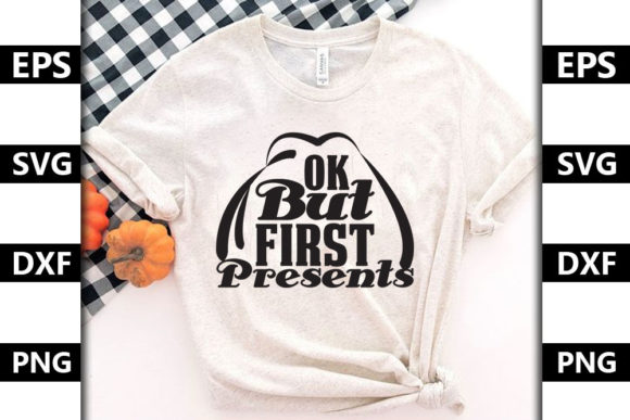 Christmas Quote SVG Design, Ok, but F: Graphics & T-Shirt Designs