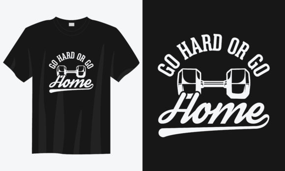 Gym T-shirt Design: Graphics & Print Templates
