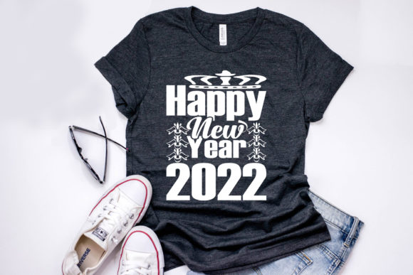 Happy New Year Quote SVG Design: Graphics for T-Shirt Designs & Local Branding