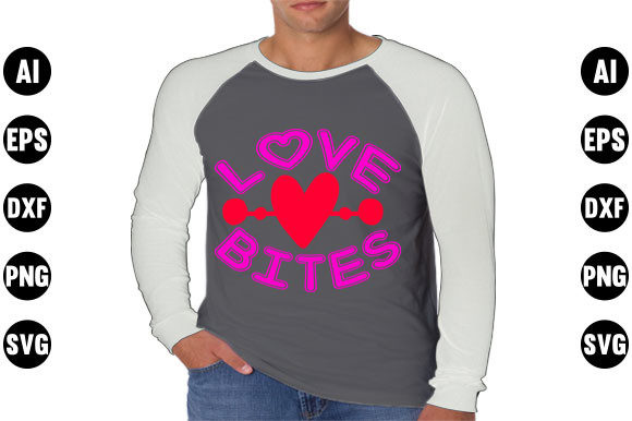 Valentines Day Quote SVG Design, Love B: Graphics for T-Shirt Designs