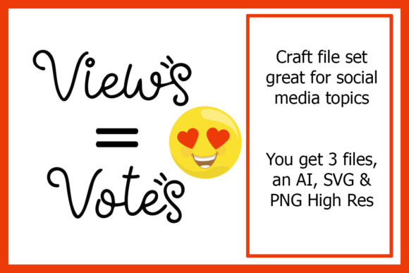 Views Equal Votes Craft File Graphics