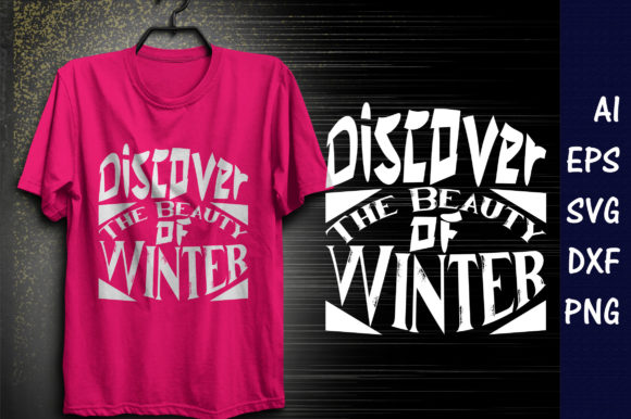 Winter Quote SVG Design: Graphics for T-Shirt Designs