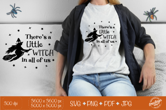 Witch Quote SVG: Graphics and Illustrations for Halloween Branding